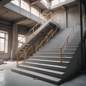 Производство бетонных лестниц