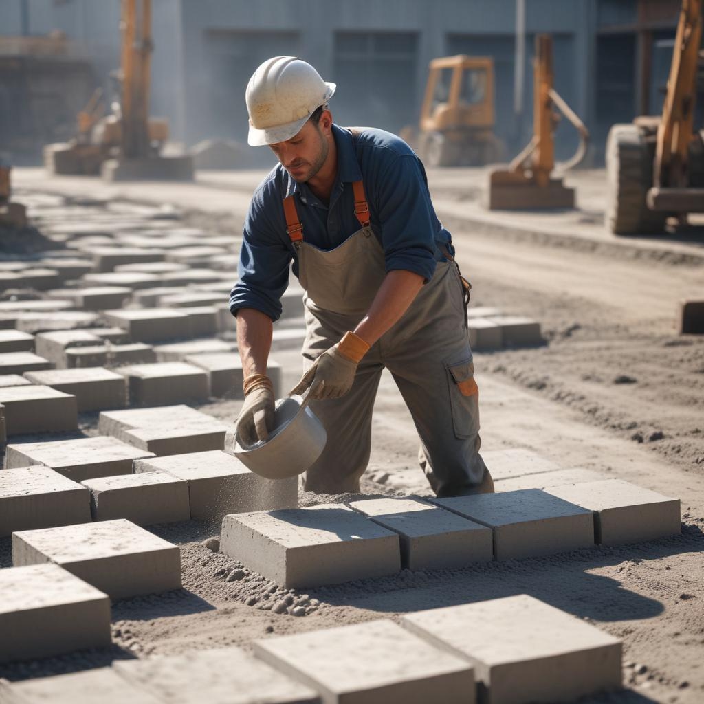 Изготовление тротуарной плитки и бордюрного камня